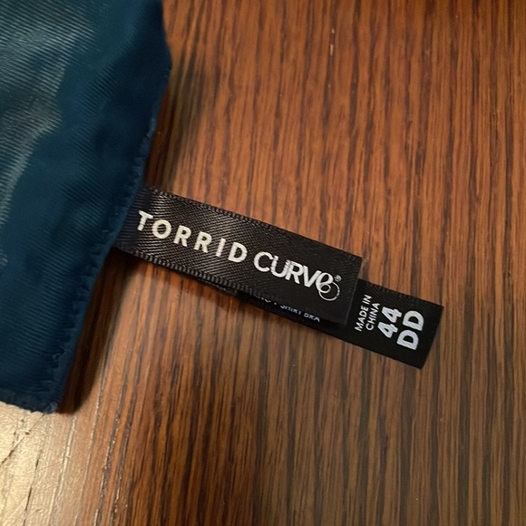 Torrid Curve Plus Size 44 DD back smoothing T-shirt bra Bra green - Picture 4 of 7